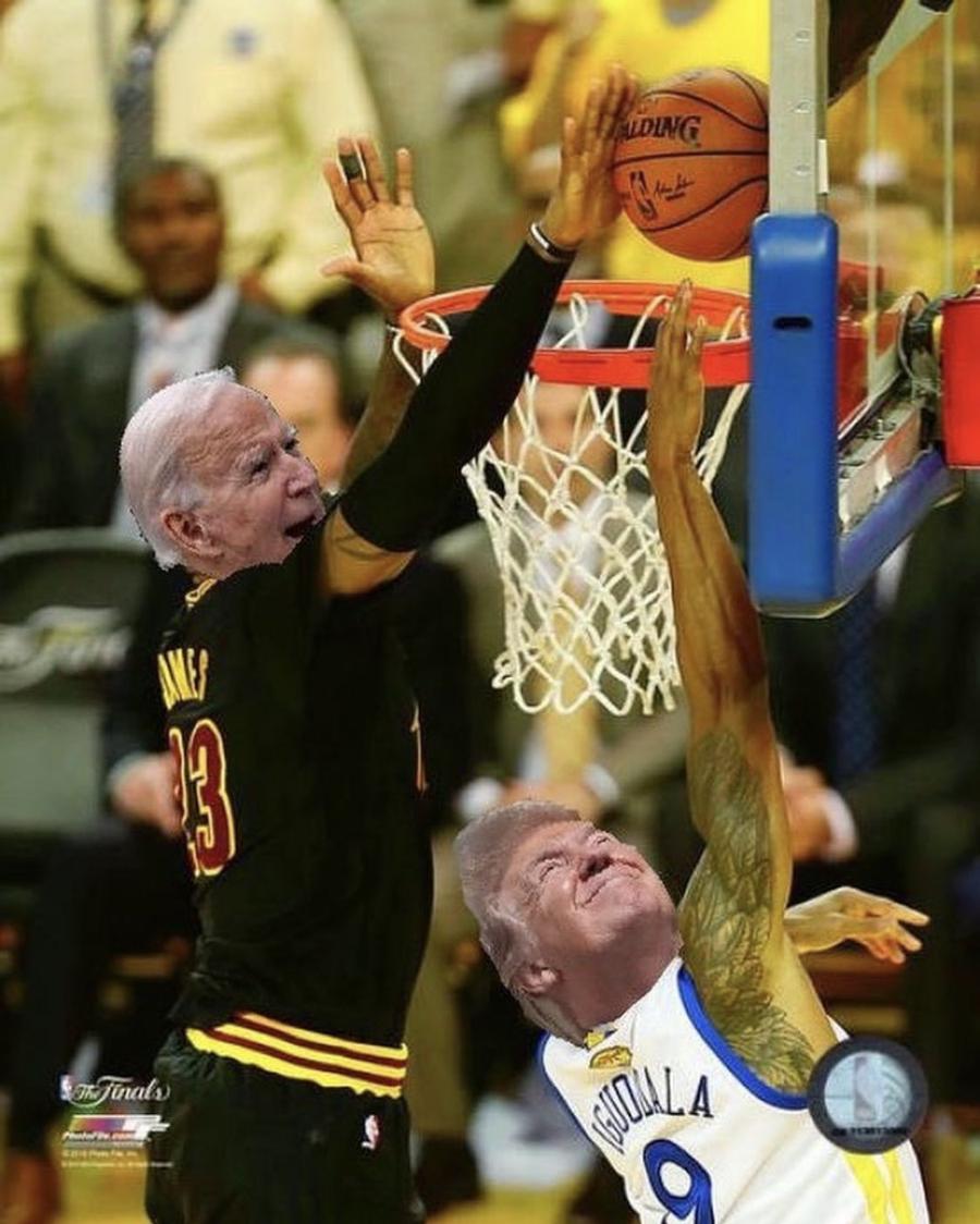 FOTO: Twitter VIDEO + FOTO LeBron James e „on fire” după victoria lui Biden în fața lui Trump! Ironiile starului de la LA Lakers