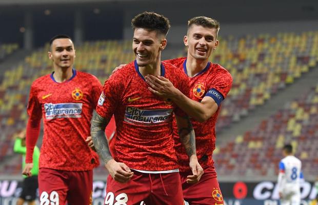 FCSB - FC BOTOȘANI 4-1. VIDEO+FOTO Man și Tănase, golgeteri de titlu! FCSB e noul lider din Liga 1