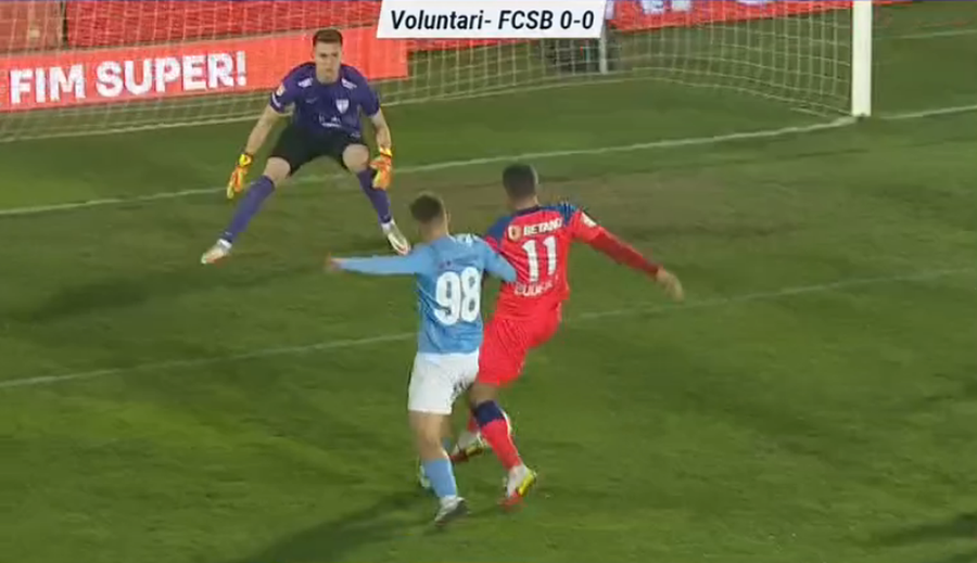 Captură TV @Digi Sport 1 Iordănescu Jr. contestă arbitrajul: „Am avut un penalty clar!”