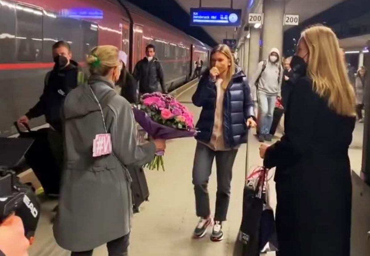 Simona Halep, primită ca o regină la Linz! Imagini cu sosirea româncei la turneul din Austria