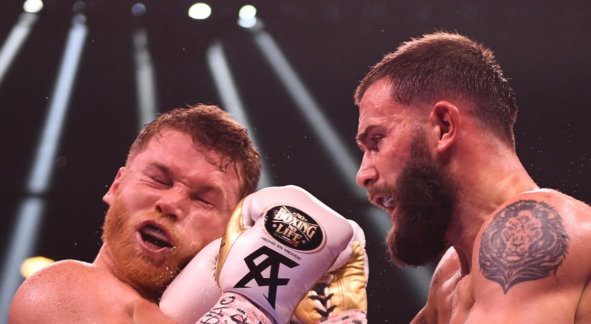 Canelo Alvarez - Caleb Plant