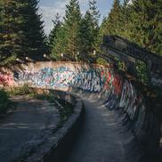 Pista de Bob din Sarajevo, construită pentru Jocurile Olimpice de Iarnă din 1984