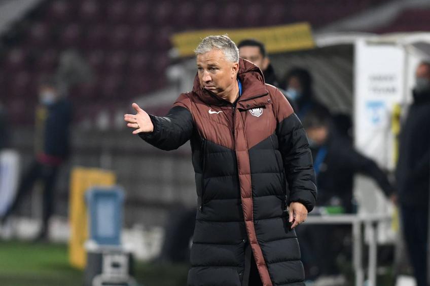 CFR Cluj a învins-o categoric pe Dinamo, scor 3-0, în runda #15 din Liga 1. Dan Petrescu, antrenorul „feroviarilor”, e încântat de prestația elevilor lui.