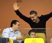 Victor Ponta, la un meci jucat pe Arena Națională