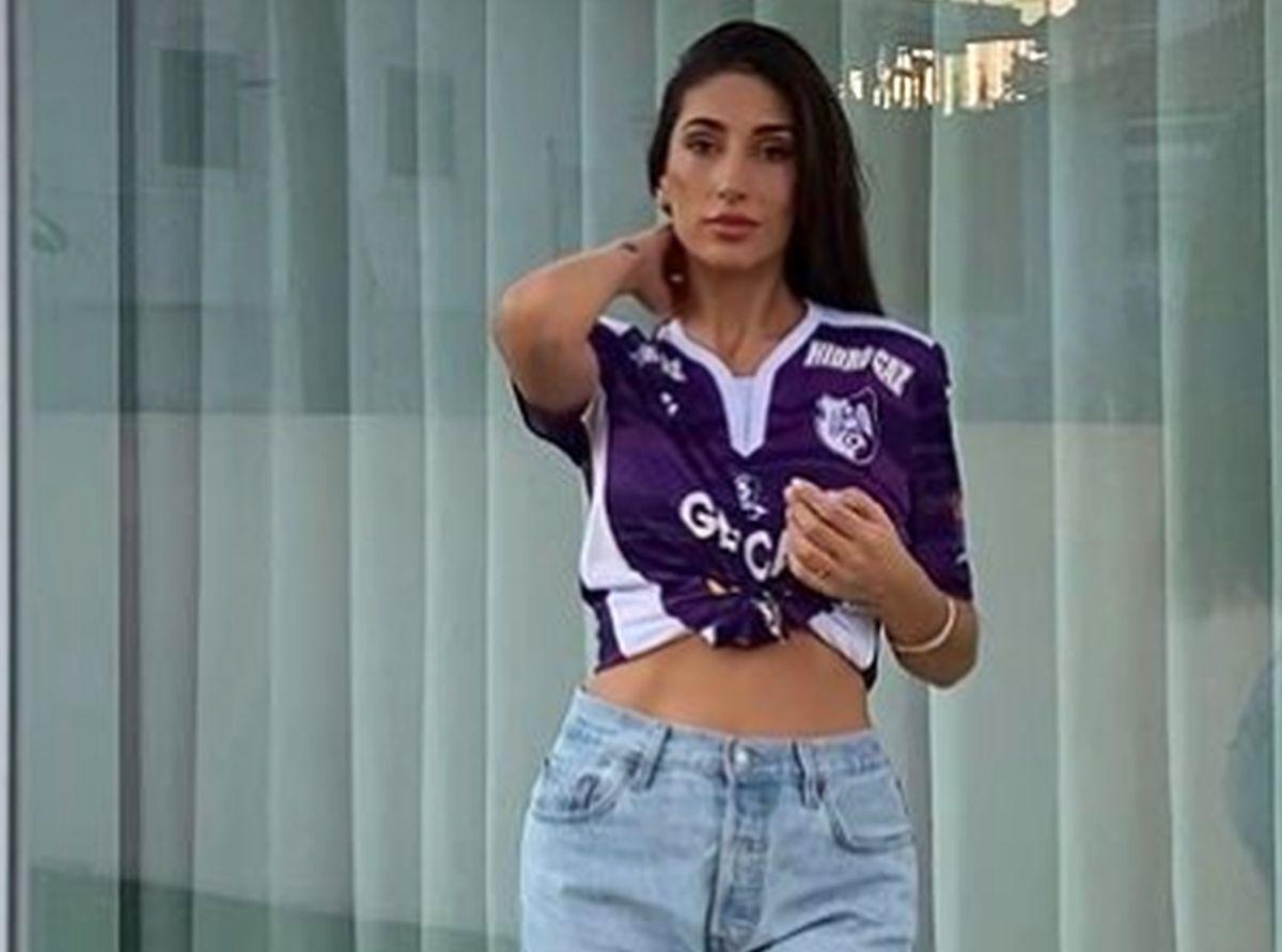 Doctoriţa Ana îl „tratează” pe un fotbalist din Liga 1: „Sunt întotdeauna alături de tine!”