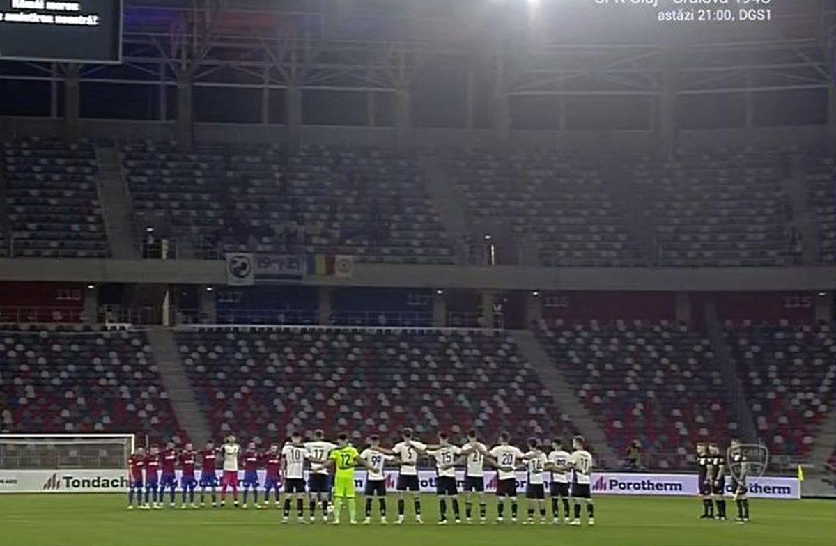 Imagini dezolante în Ghencea la CSA Steaua - Unirea Dej