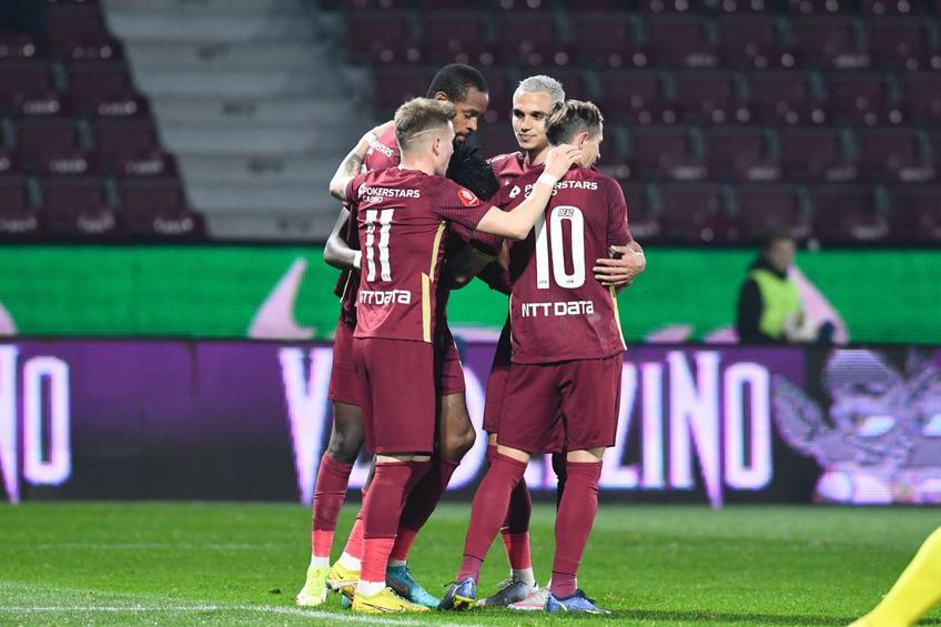 CFR Cluj a învins-o pe FCU Craiova, scor 3-1, în ultimul meci al etapei #17 din Liga 1. 2.000 de spectatori au asistat la partida din Ardeal.
