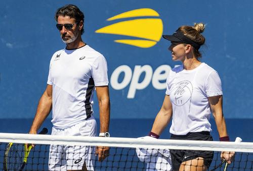 Simona Halep și Patrick Mouratoglou // FOTO: Imago