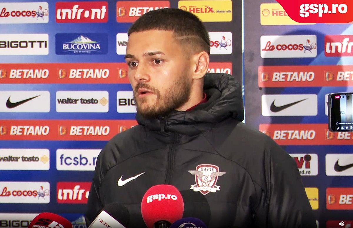 Declarația lui Alexandru Ioniță i-a lăsat perplecși pe rapidiști după înfrângerea usturătoare din derby