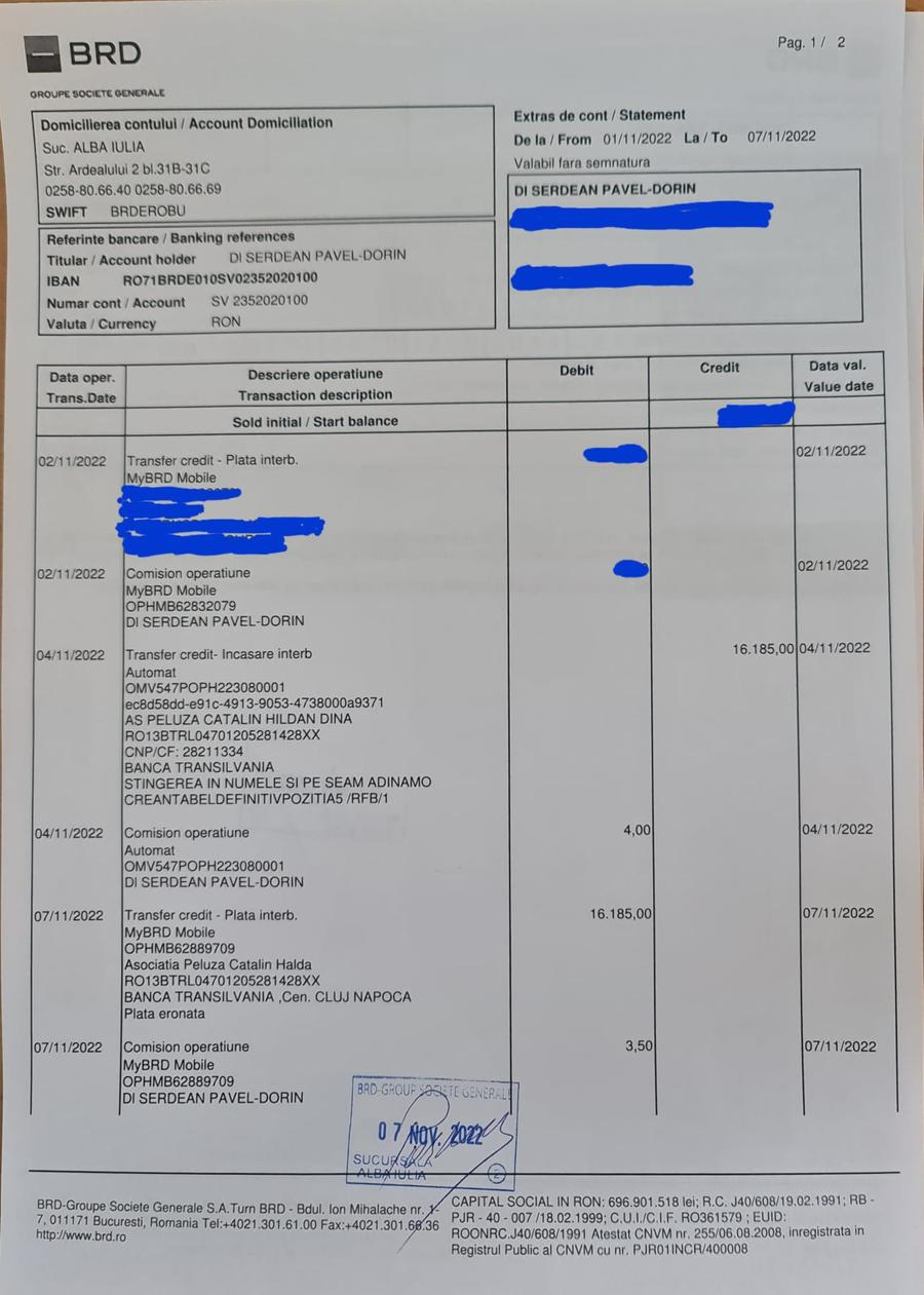 Manevra prin care fanii lui Dinamo au încercat să-l blocheze pe Șerdean: „Un truc ieftin ca să nu mai pot contesta nimic” UPDATE. Contestația lui Șerdean, amânată pentru 16 noiembrie