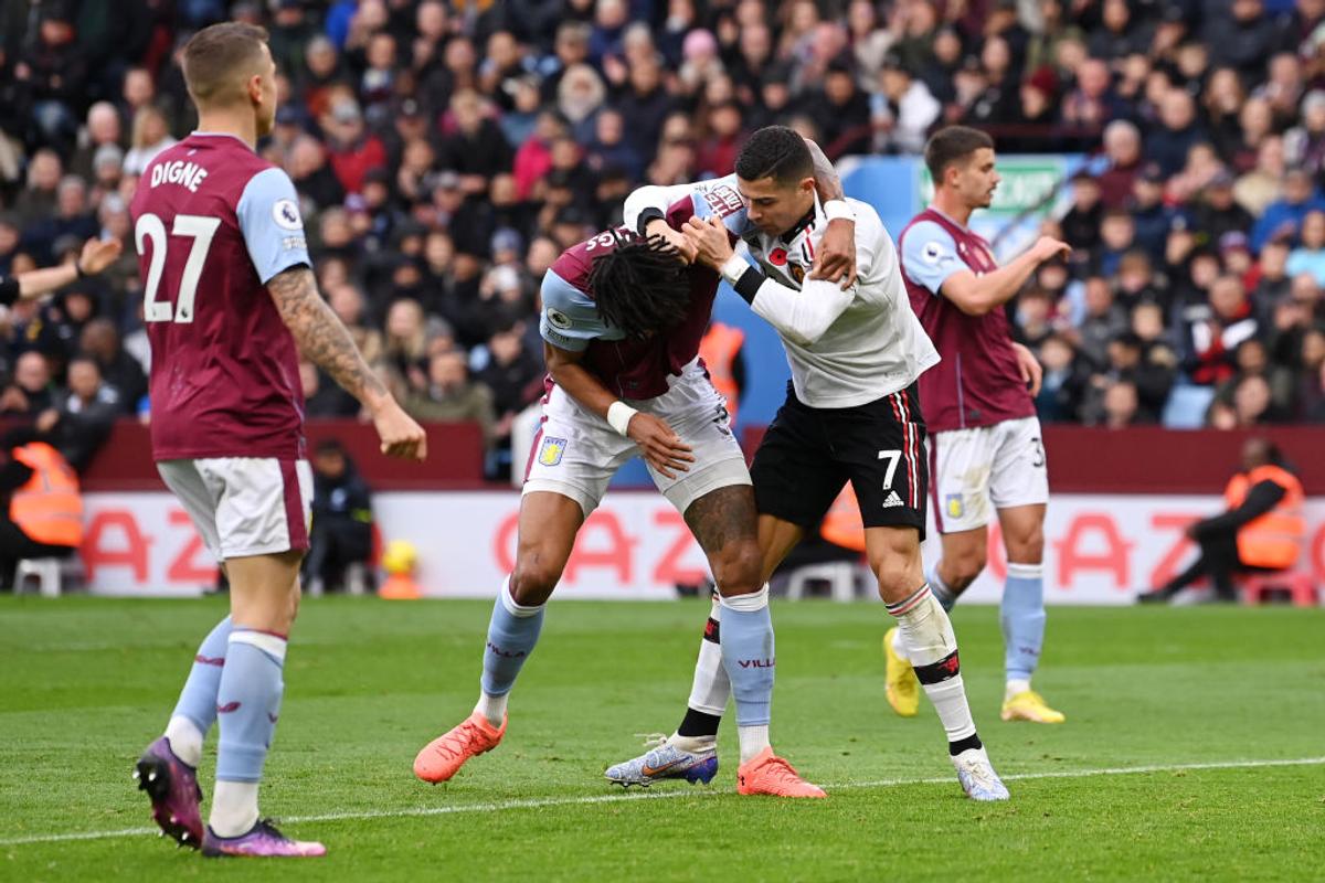 Cristiano Ronaldo, conflict pe teren cu Mings în Aston Villa - Manchester United