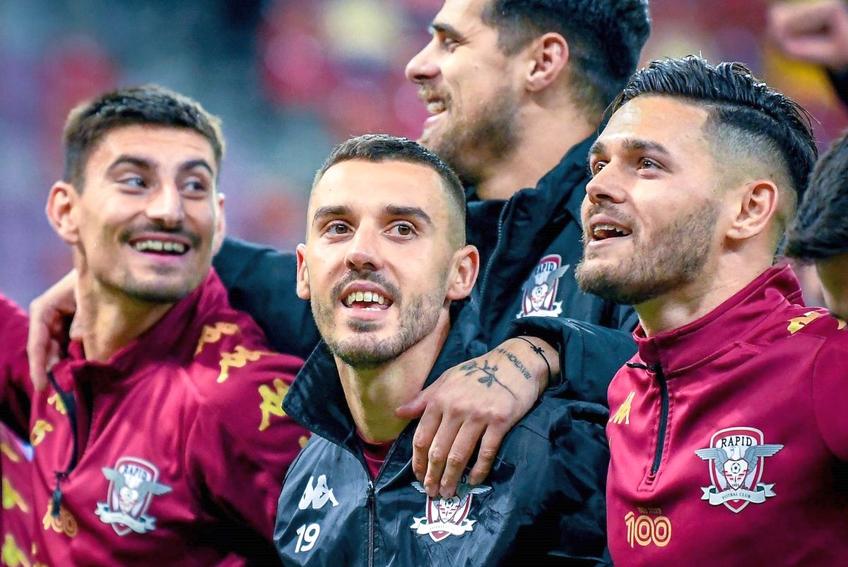 Duckadam o vede pe Rapid în pole-position pentru câștigarea titlului / Sursă foto: Facebook@ FC Rapid 1923