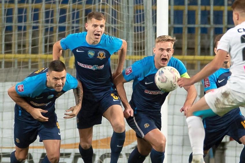 Partida de luni dintre Dnipro-1 și FC Oleksandriya s-a încheiat după patru ore și 36 de minute / Sursă foto: Facebook@ СК Дніпро-1 / SC Dnipro-1
