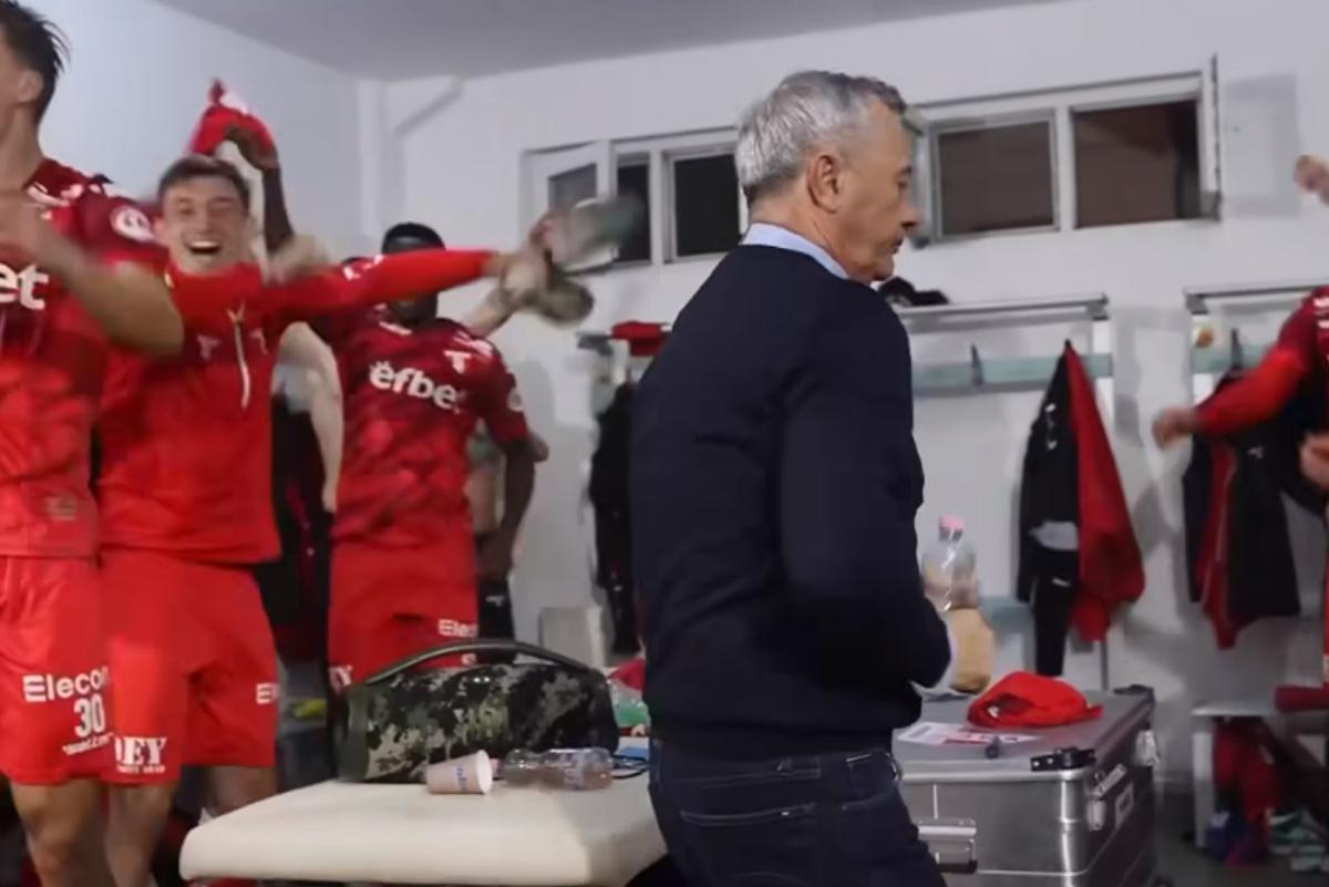 Mircea Rednic, show după UTA Arad - Dinamo