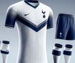 Spurs - apare o serie de linii albastre ce traversează tricoul de sus până jos. Litera „V” de pe mijloc reprezintă și ea o noutate.