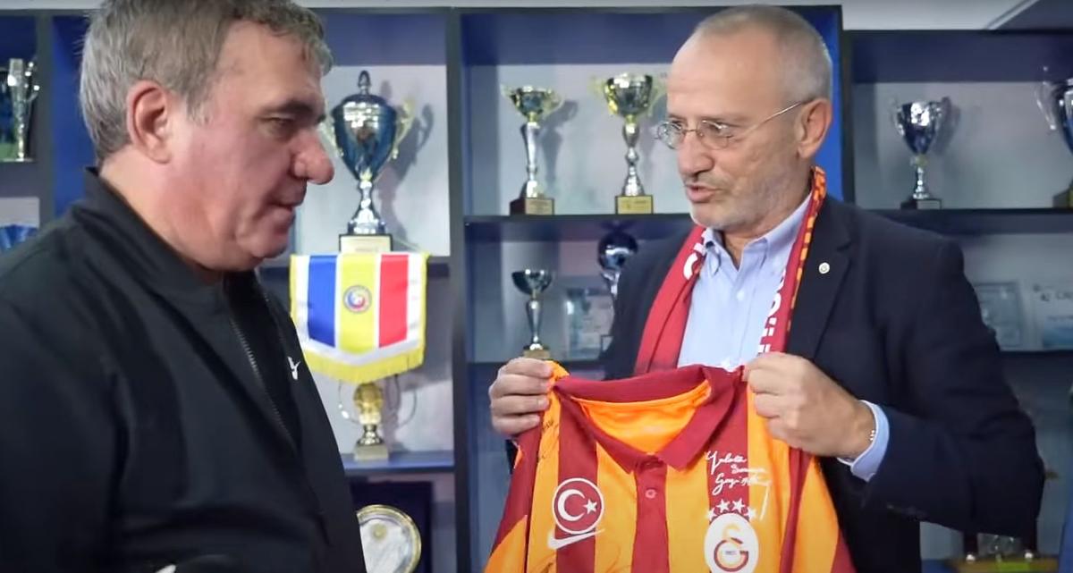 Gică Hagi a fost vizitat de o delegație a clubului Galatasaray