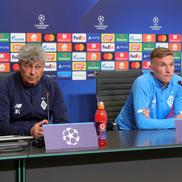 Mircea Lucescu și Serhiy Sydorchuk, la Dinamo Kiev Foto: Imago