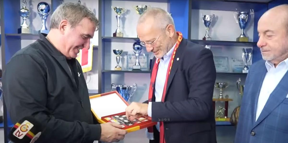 Gică Hagi a fost vizitat de o delegație a clubului Galatasaray