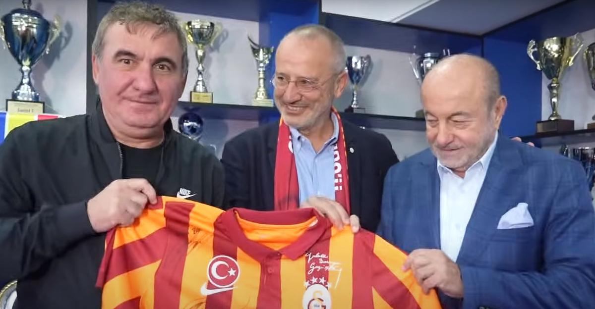 Gică Hagi a fost vizitat de o delegație a clubului Galatasaray