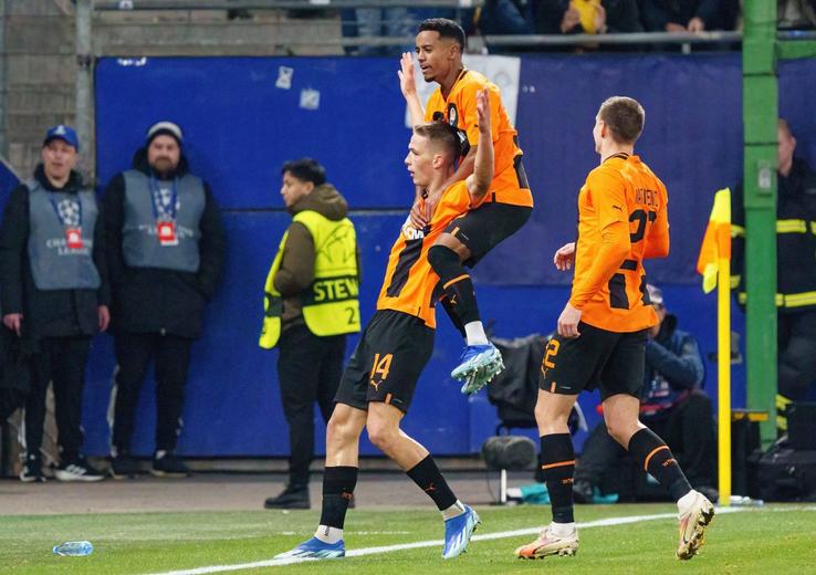 Danylo Sikan i-a dat gol Barcelonei și a celebrat în stilul lui Bellingham / Sursă foto: Imago Images