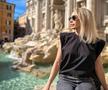 Sandra Izbașa, în vacanța de la Roma / Sursă foto: Facebook