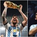 Lionel Messi și Diego Maradona