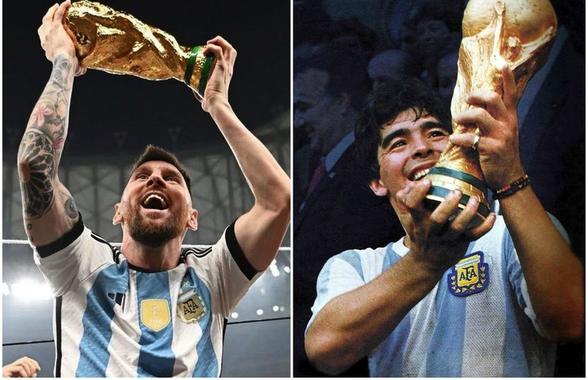 Se reia dezbaterea „Messi sau Maradona?” » „Leo a fost grozav. El nu va fi însă niciodată ca Diego, eroul infinit!”