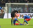 Florin Tănase, accidentat în FCSB - Midtjylland/ FOTO Ionuț Iordache (GSP)