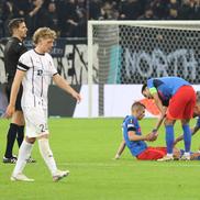 Florin Tănase, accidentat în FCSB - Midtjylland/ FOTO Ionuț Iordache (GSP)