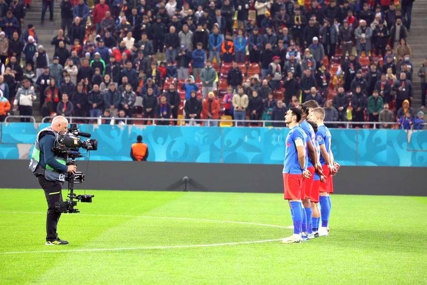 Minut de reculegere înainte de FCSB - Midtjylland // foto: Ionuț Iordache (GSP)