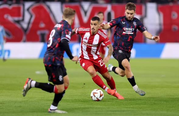 Olympiakos - Rangers 1-1 » Următoarea adversară a celor de la FCSB a remizat la capătul unui meci echilibrat