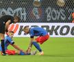 Florin Tănase, accidentat în FCSB - Midtjylland/ FOTO Ionuț Iordache (GSP)