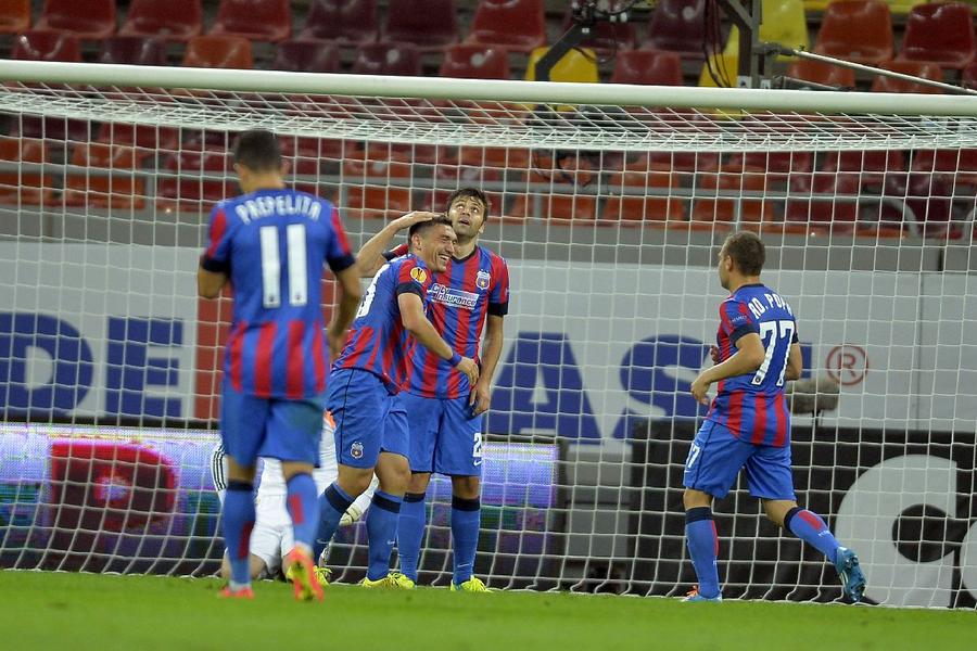 FCSB - Aalborg, o victorie de neuitat / FOTO: Arhivă GSP Danezi buni, danezi răi » Cum s-a descurcat FCSB în fața adversarelor din Danemarca: două „electroșocuri”, un succes istoric și multe bătăi de cap