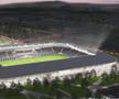 Proiectul pentru stadionul din Bistrița