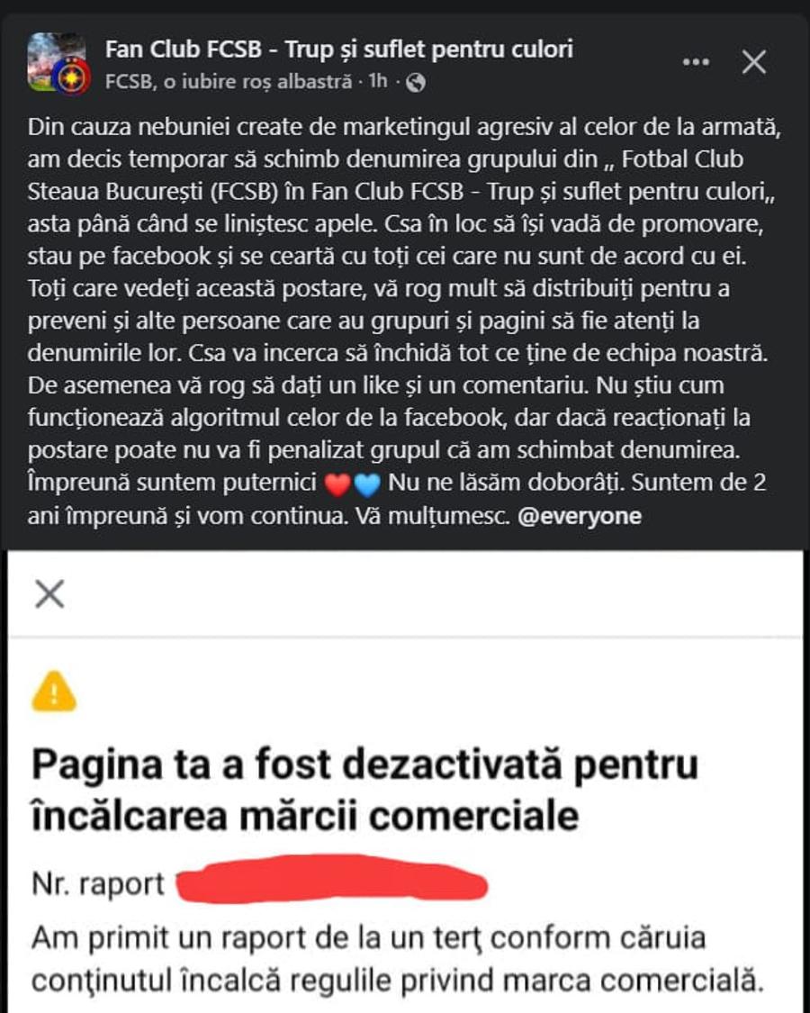 RĂZBOI! Steaua duce în instanță pe toți cei care folosesc, în spațiul virtual și nu numai, numele clubului Armatei în loc de FCSB!