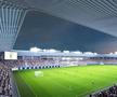 Proiectul pentru stadionul din Bistrița