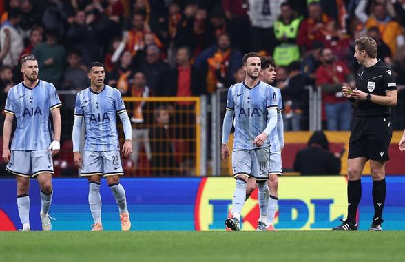 Drăgușin, eroare imensă în meciul cu Galatasaray. Spectacol cu 5 goluri în meciul din Europa League