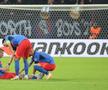 Florin Tănase, accidentat în FCSB - Midtjylland/ FOTO Ionuț Iordache (GSP)