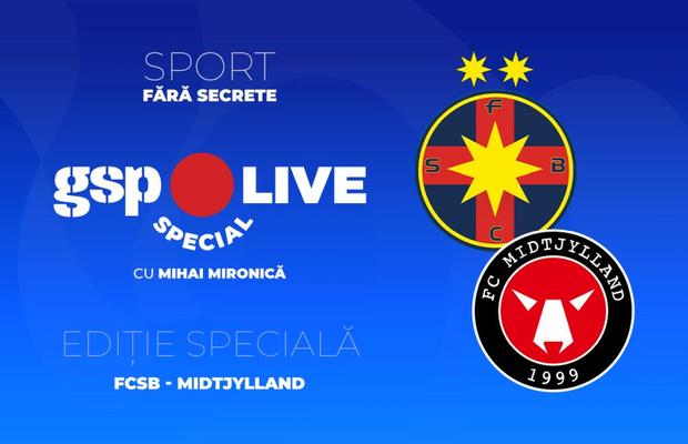 FCSB - Midtjylland » Comentăm meciul din Europa League cu Mihai Mironică, Ciprian Marica și Alberto Boțoghină