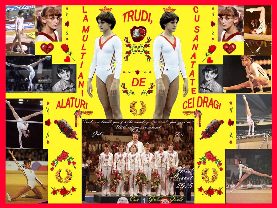 Emilia Eberle într-un puzzle al unei cariere dominate de sălbăticiile din culise ale soților Karoly. Foto: facebook 10 mituri despre Nadia Comăneci și soții Karolyi: adevăr și ficțiune la 50 de ani de la primul 10 » Omul șters din istorie și misterul bătăilor din sala de antrenament