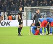 Florin Tănase, accidentat în FCSB - Midtjylland/ FOTO Ionuț Iordache (GSP)