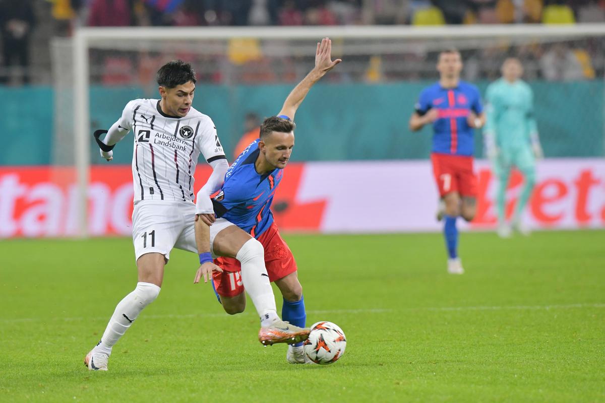 Învins de FCSB, antrenorul lui Midtjylland acuză: „Cinci-șase de-ai lor erau pe jos” » A remarcat un singur fotbalist roș-albastru