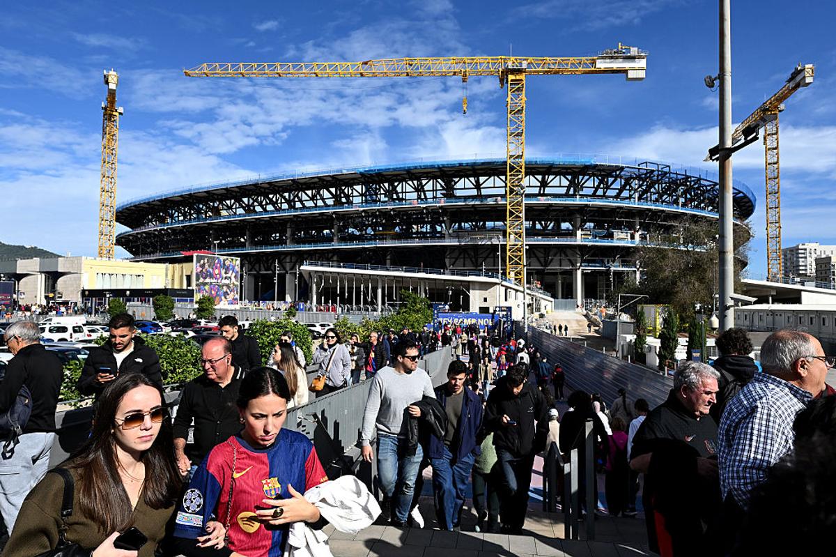 Camp Nou, stadionul celor de la Barcelona, pe 7 noiembrie 2025