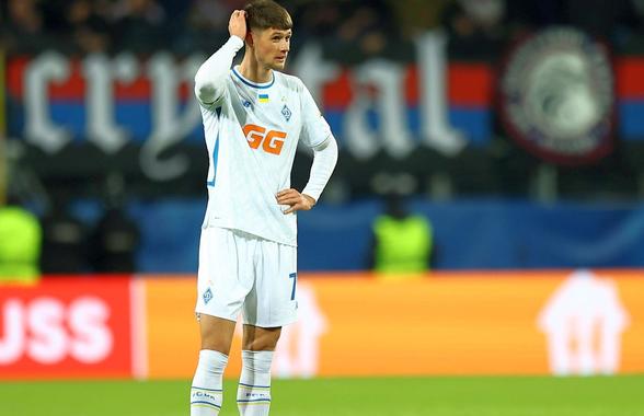 Vladislav Blănuță a marcat primul gol pentru Dinamo Kiev » Cum a înscris atacantul român