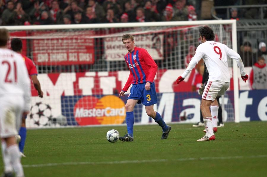 Dorin Goian, într-un meci cu Bayen din Champions League/ foto Arhivă GSP Dorin Goian semnalează absența jucătorului uitat de la FCSB: „E o mare pierdere”