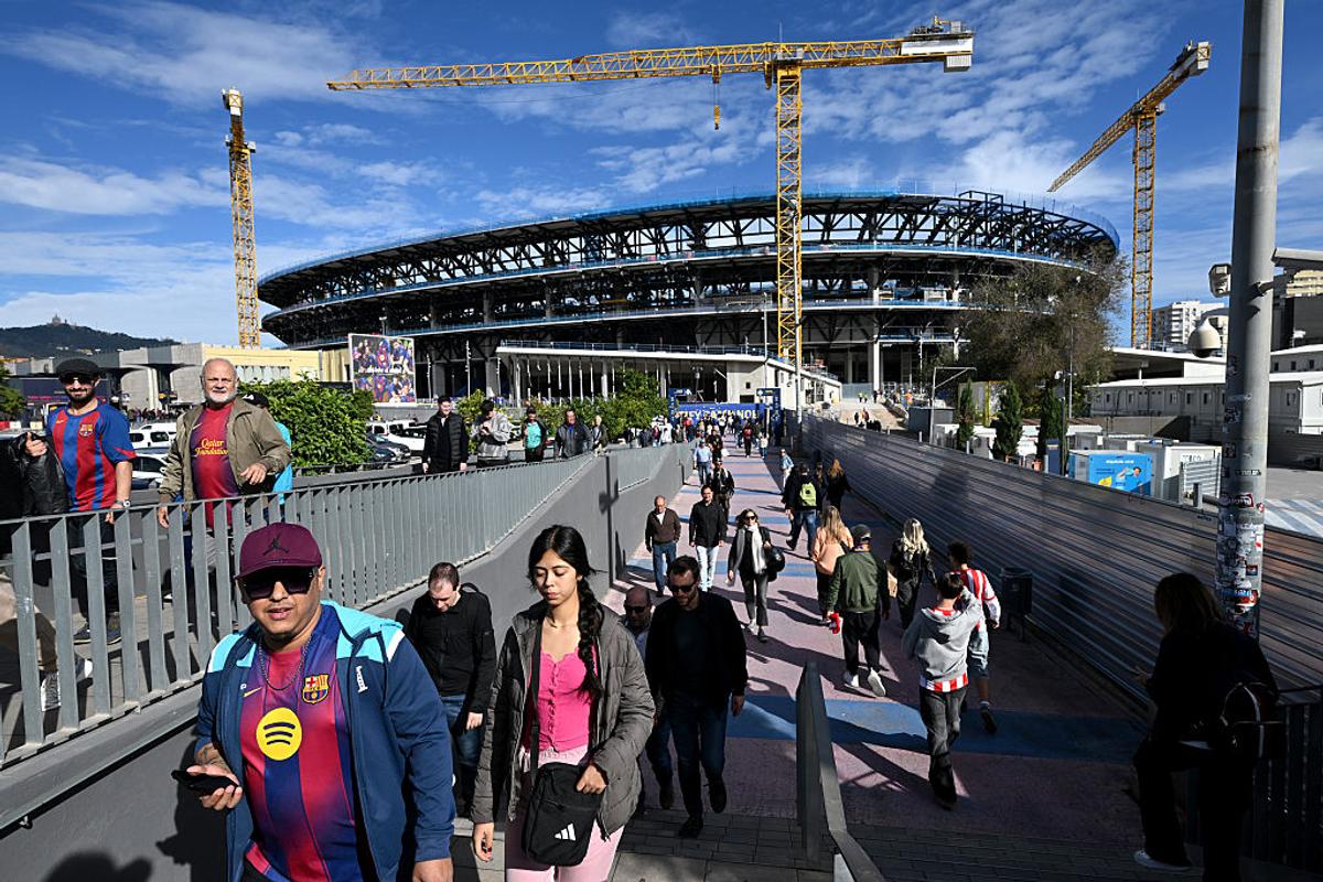Camp Nou, stadionul celor de la Barcelona, pe 7 noiembrie 2025