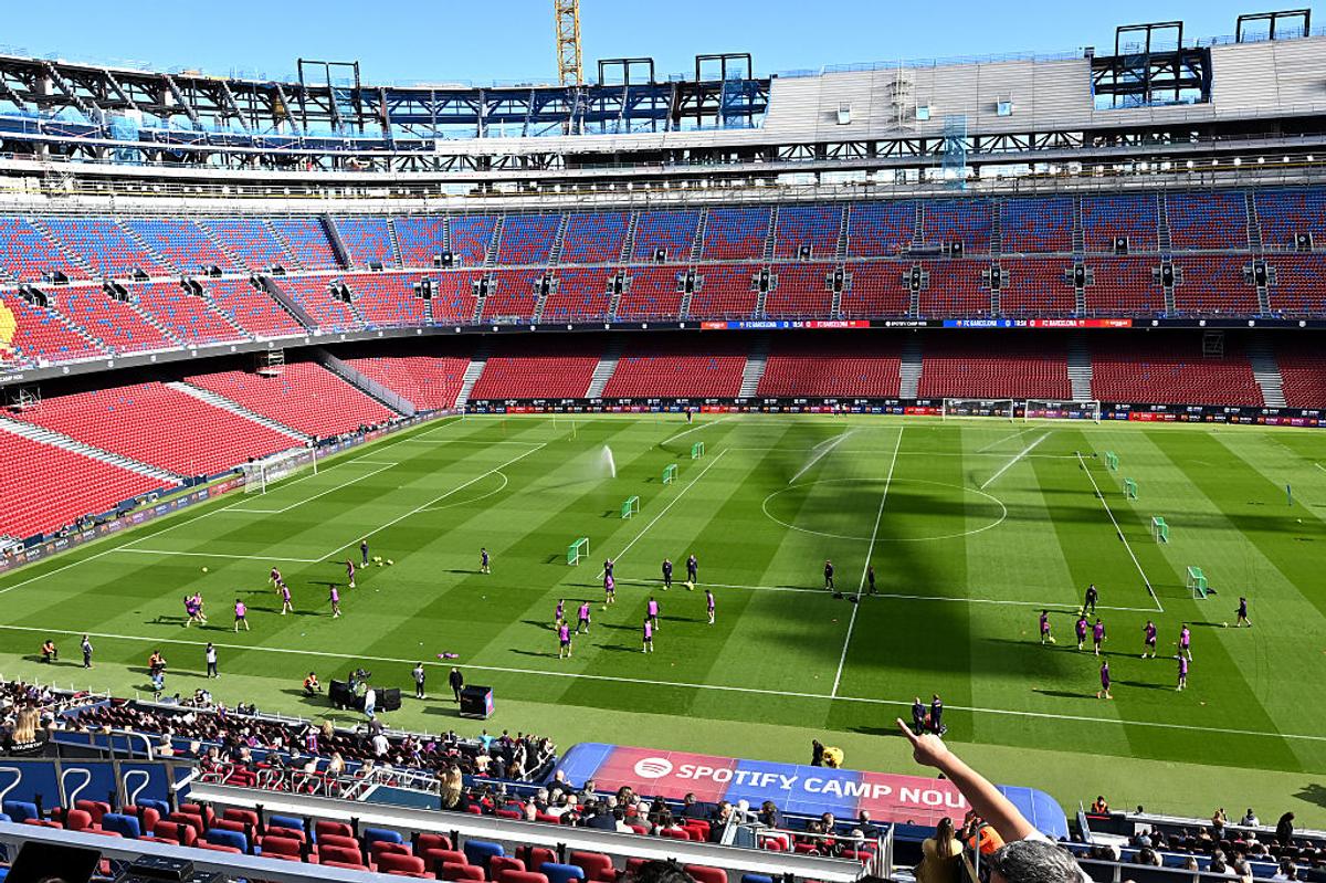 Camp Nou, stadionul celor de la Barcelona, pe 7 noiembrie 2025