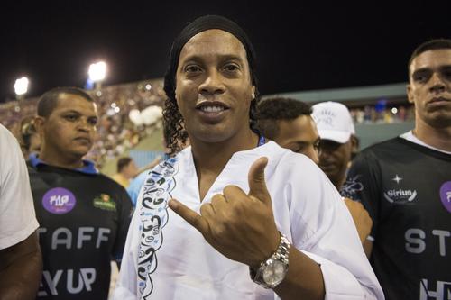 Ronaldinho la carnavalul de la Rio, 2019 / Foto: Imago Images