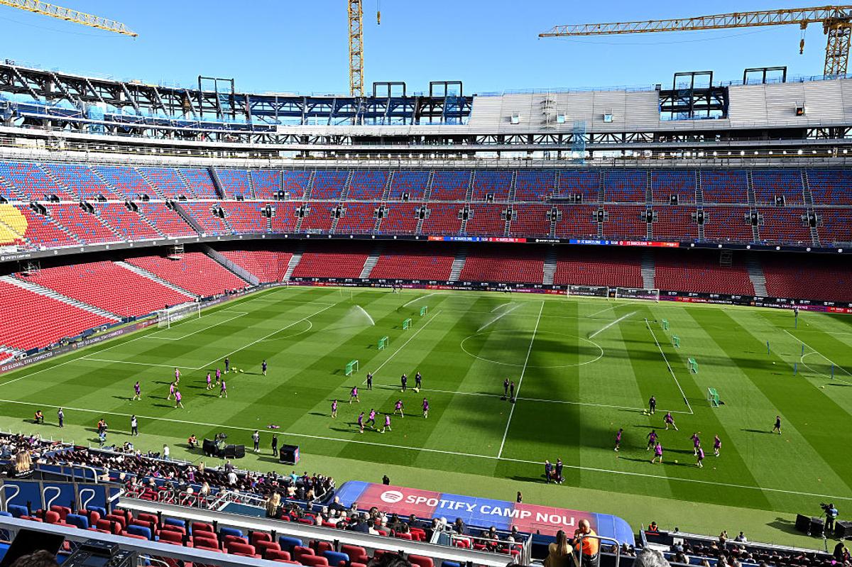Camp Nou, stadionul celor de la Barcelona, pe 7 noiembrie 2025
