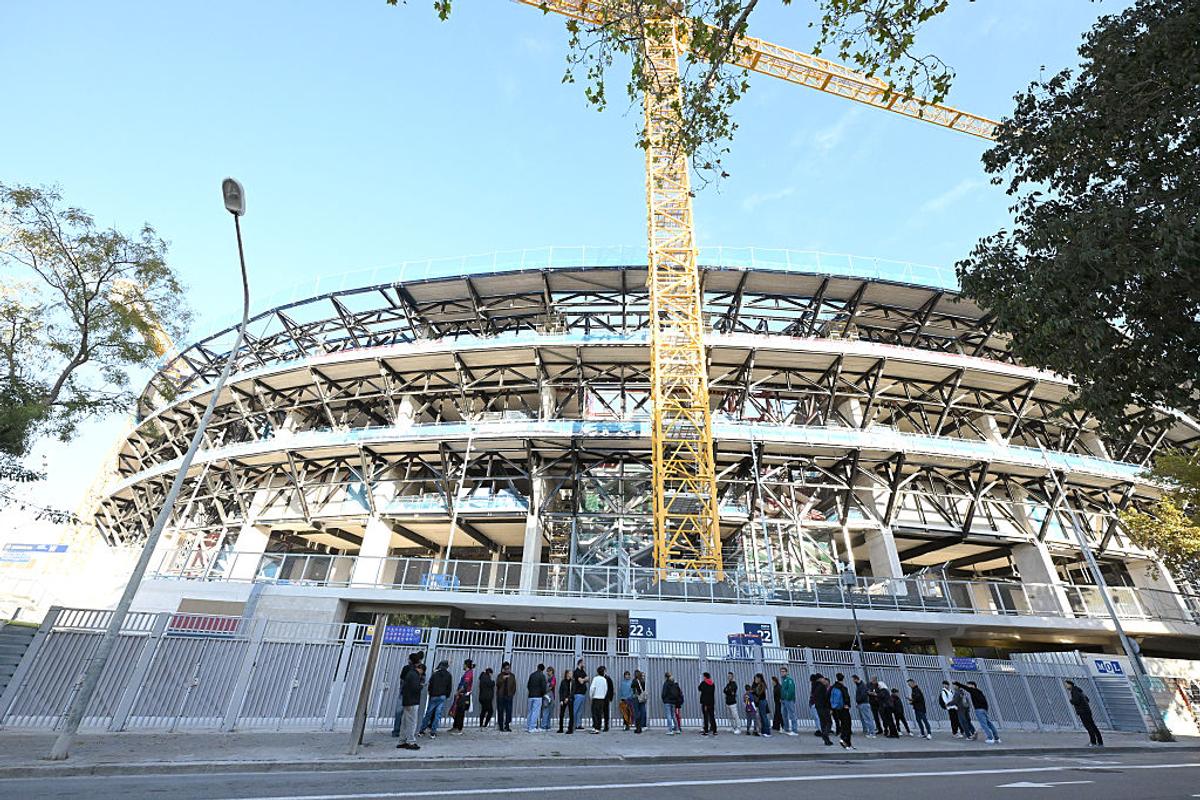 Camp Nou, stadionul celor de la Barcelona, pe 7 noiembrie 2025
